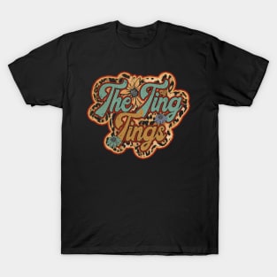 Personalized Flowers Tings Proud Name Vintage Beautiful The Ting T-Shirt